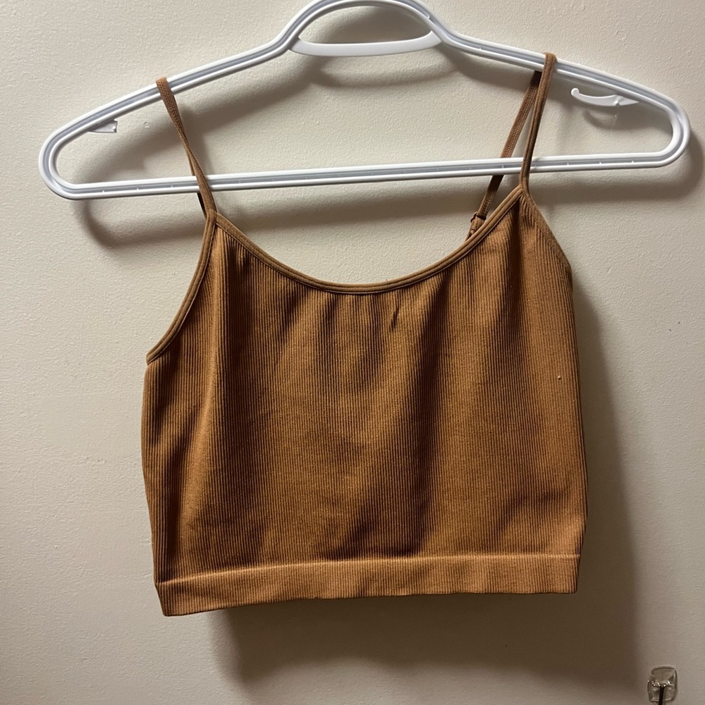 Light brown tank top